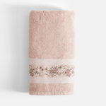 Bavlnený uterák v púdrovo ružovej farbe PROVENCE 70x140 cm
