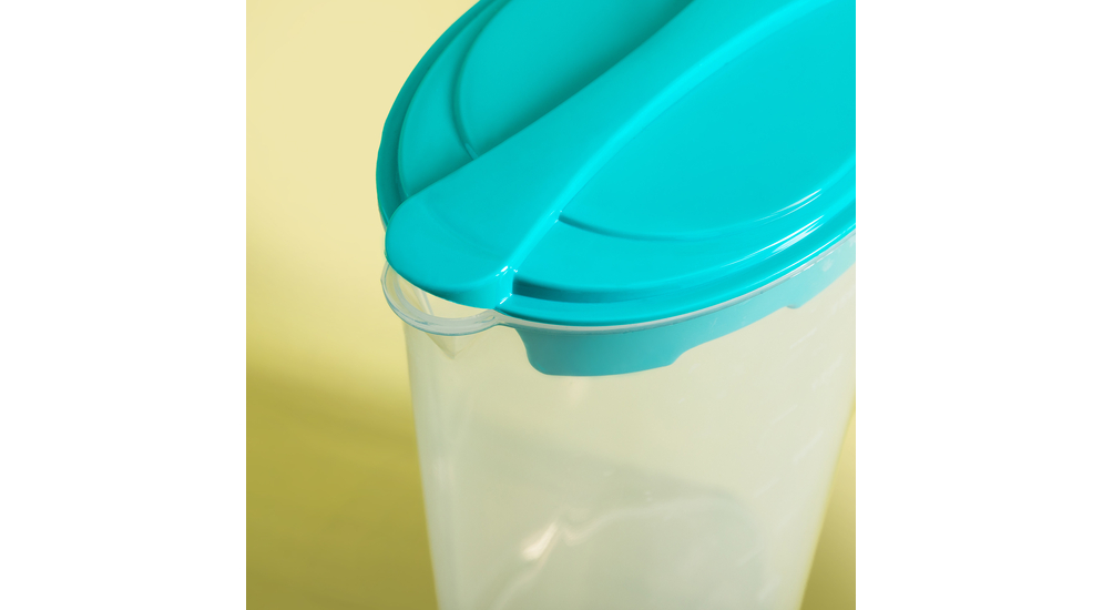 Súprava plastový džbán a 4 zelené poháre