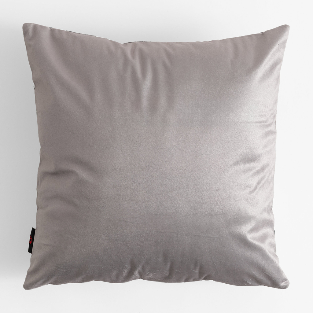Obliečka na vankúš v sivej farbe LEANDRO 45x45 cm