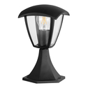 Vonkajšia lampa čierna IGMA 29,5 cm