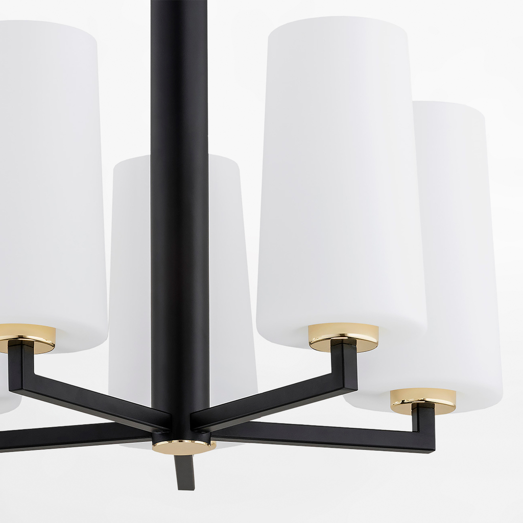 Závesné svietidlo v čiernej farbe CAMELOT PLUS