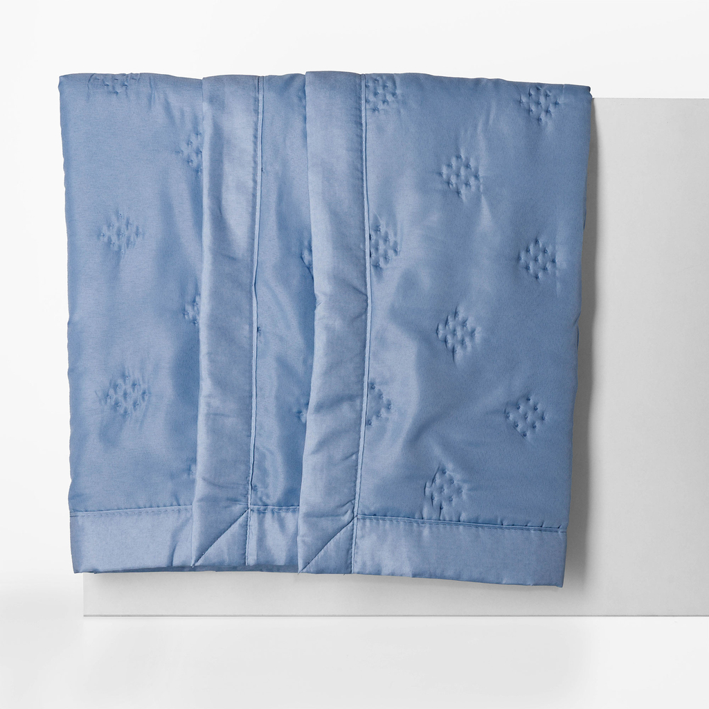 Prehoz na posteľ modrý CLOUD 220x200 cm