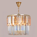 Závesná lampa CAMILLE glamour zlatá 40 cm