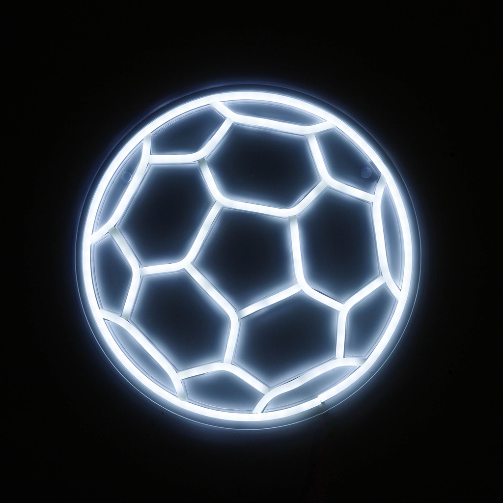 LED dekoračné svietidlo FUTBALOVÁ LOPTA