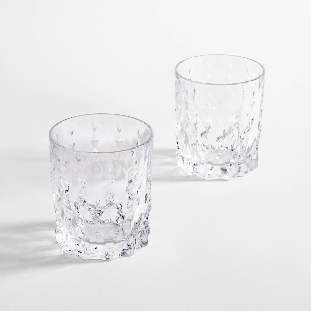 Súprava 2 pohárov na whisky BOHEMIA PRESTIGE CONTE 340 ml