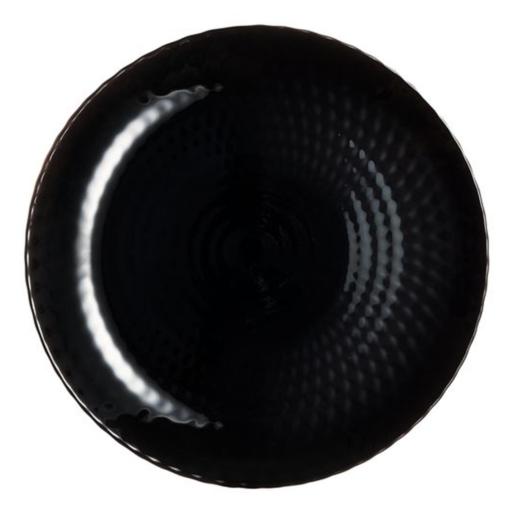Dezertný tanier čierny PAMPILLE 19 cm