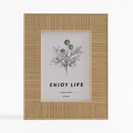 Rám na fotografie v boho štýle 13x18 cm hnedý