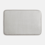 Kúpeľňová predložka STAR, strieborná, 40x60 cm