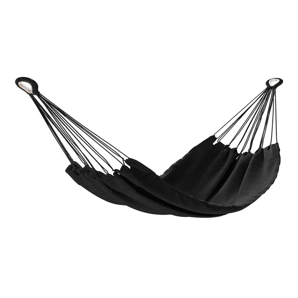 Hojdacia sieť do záhrady čierna COLADA 240x80 cm