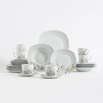 Jedálenská a kávová súprava MEADOW, 30 kusov