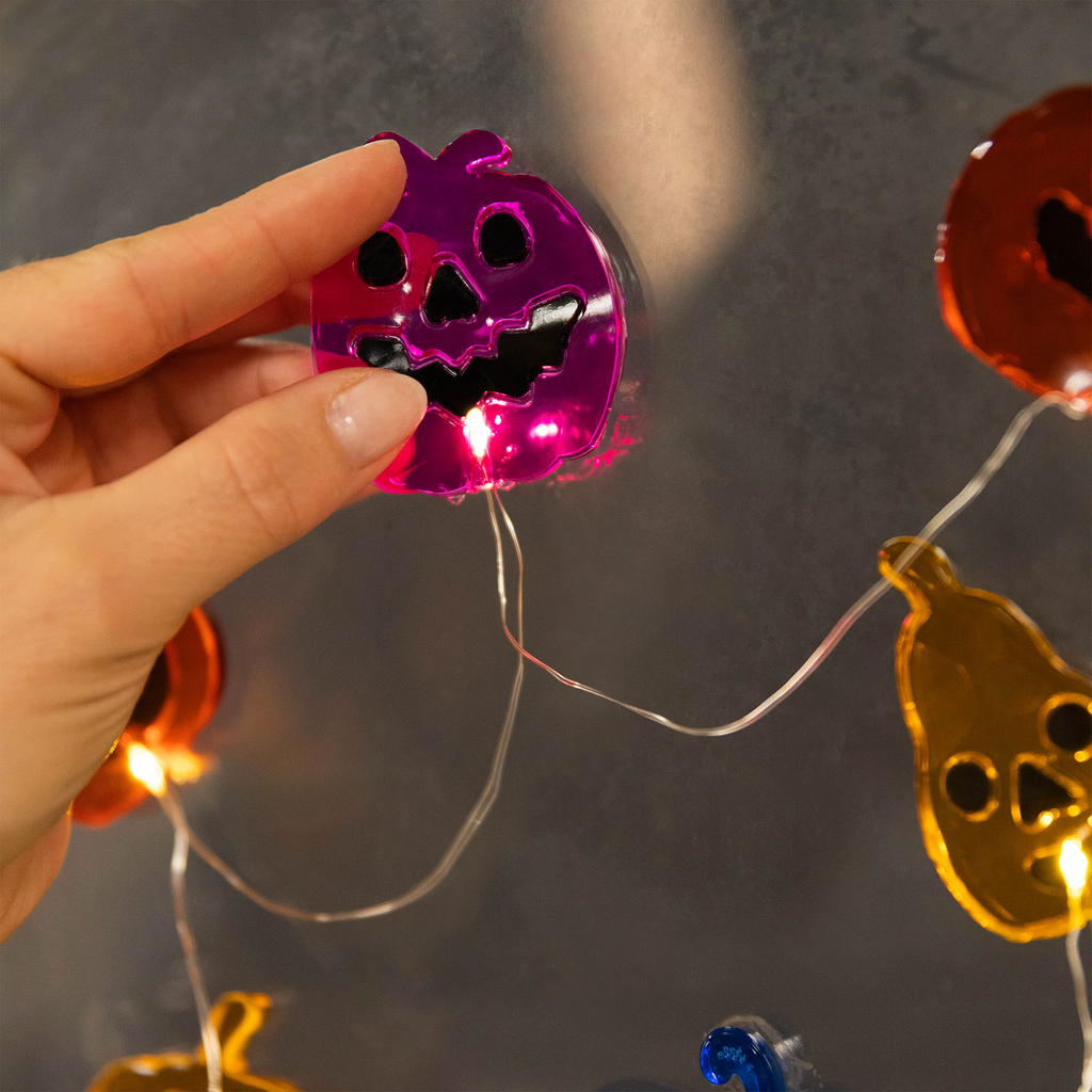 Okenná dekorácia gélová LED MIX