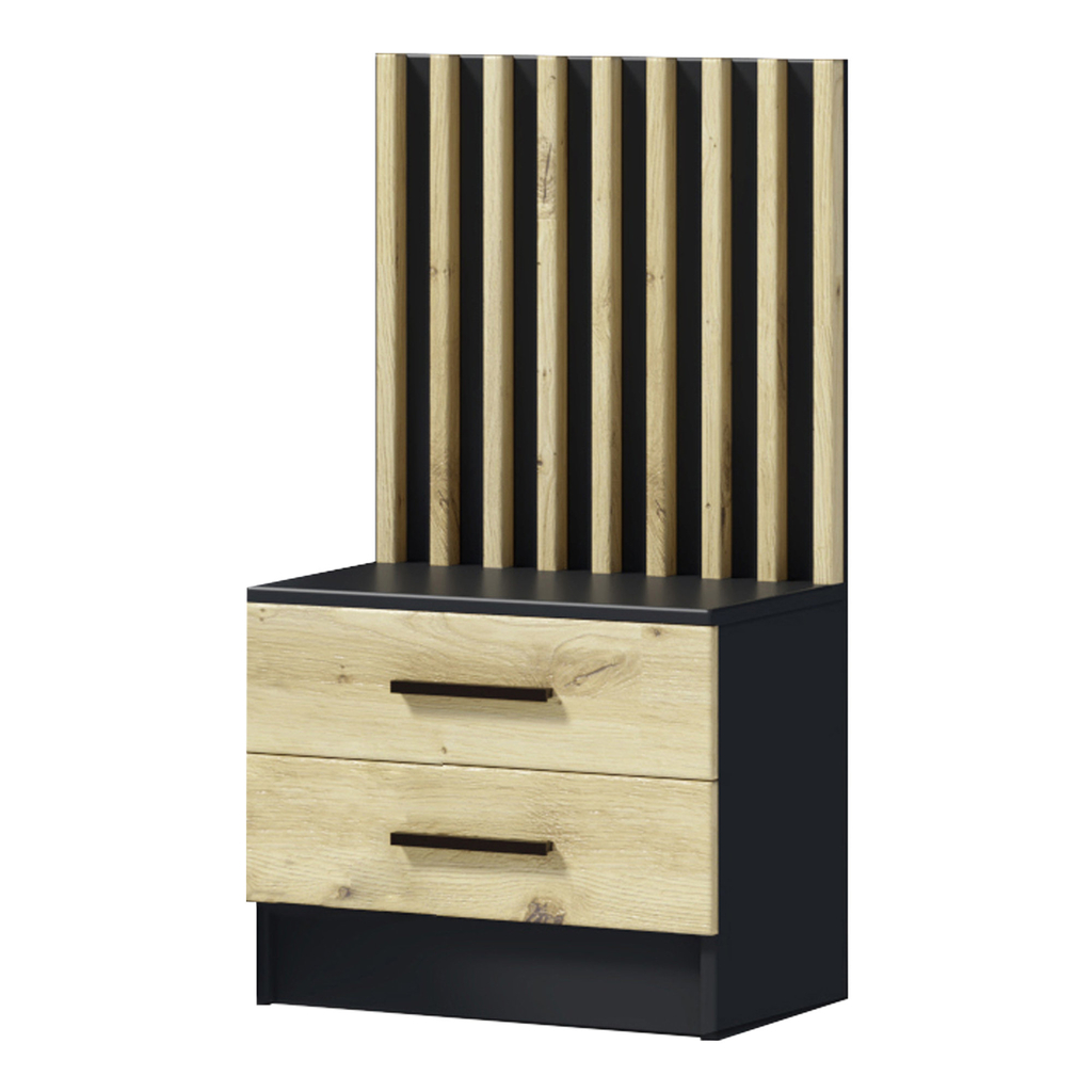 Nočný stolík so zásuvkami LAMELLO