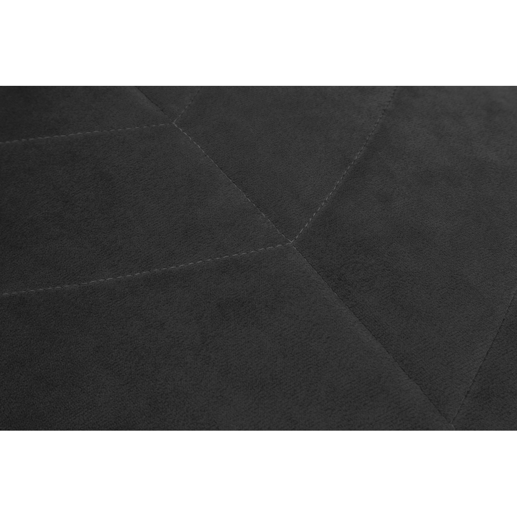 Dekoračný vankúš čierny LEAF 47x30 cm