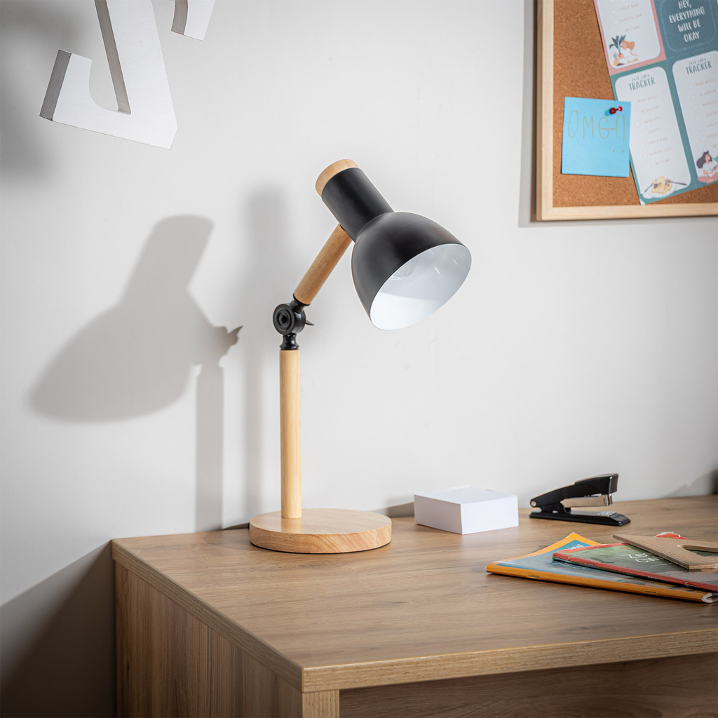 Stolná lampa BALBO čierny mat