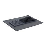 Odkvapkávač na riad s podložkou z mikrovlákna