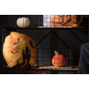 Dekoračný vankúš na halloweenský HRAD 45x45 cm