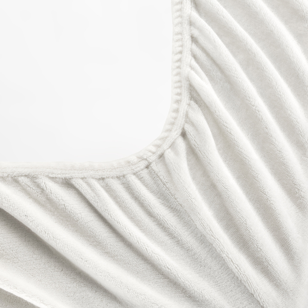 Fleecové prestieradlo krémové FLANO 160x200 cm