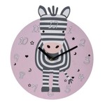 Detské nástenné hodiny ZEBRA 26 cm