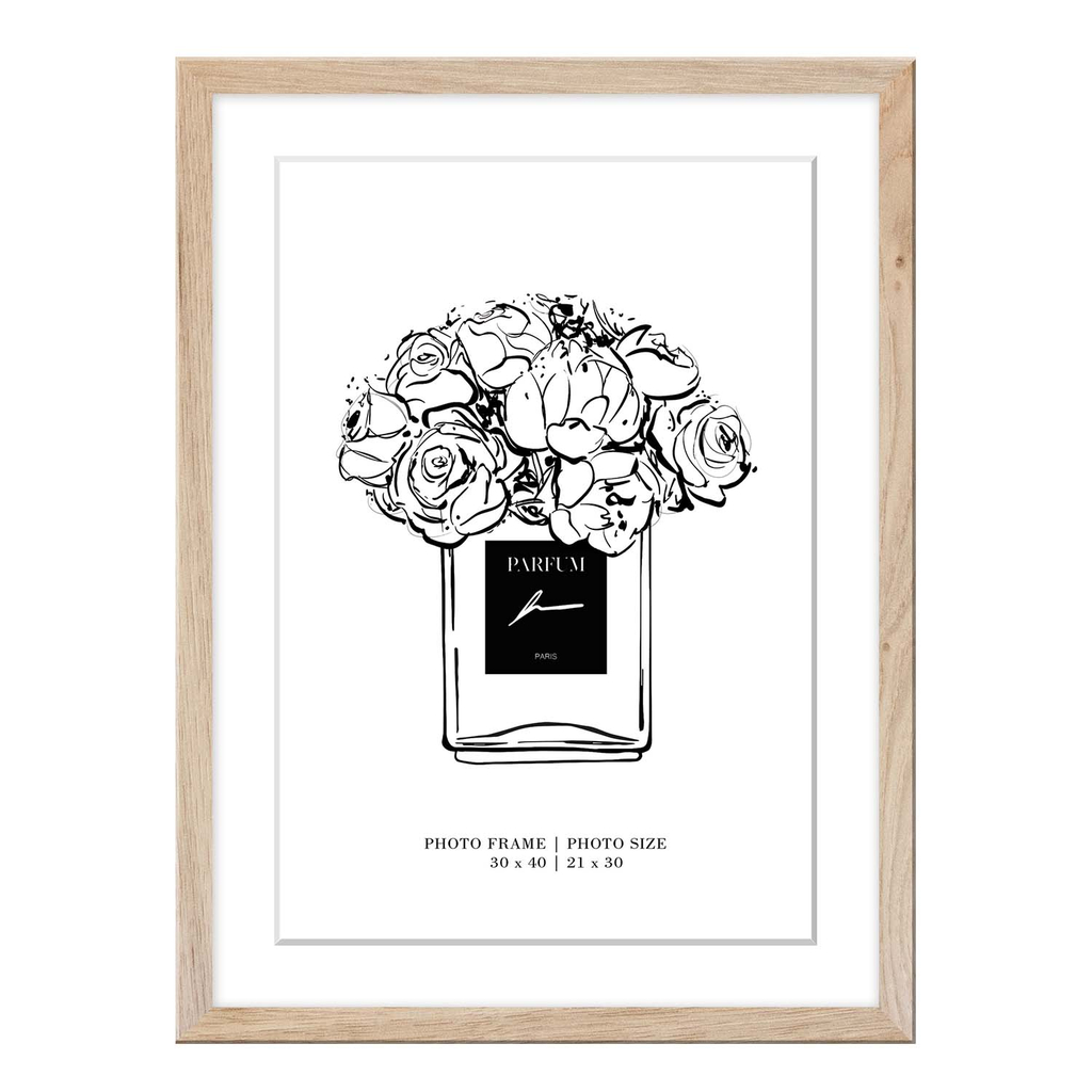 Rám FLORYDA s paspartou s fotografiou 21x30 cm