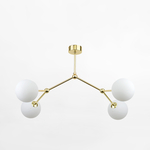 Stropné svietidlo gule zlaté FAIRY IV