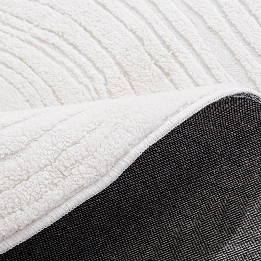 Krémový koberec ACTION, 120 cm