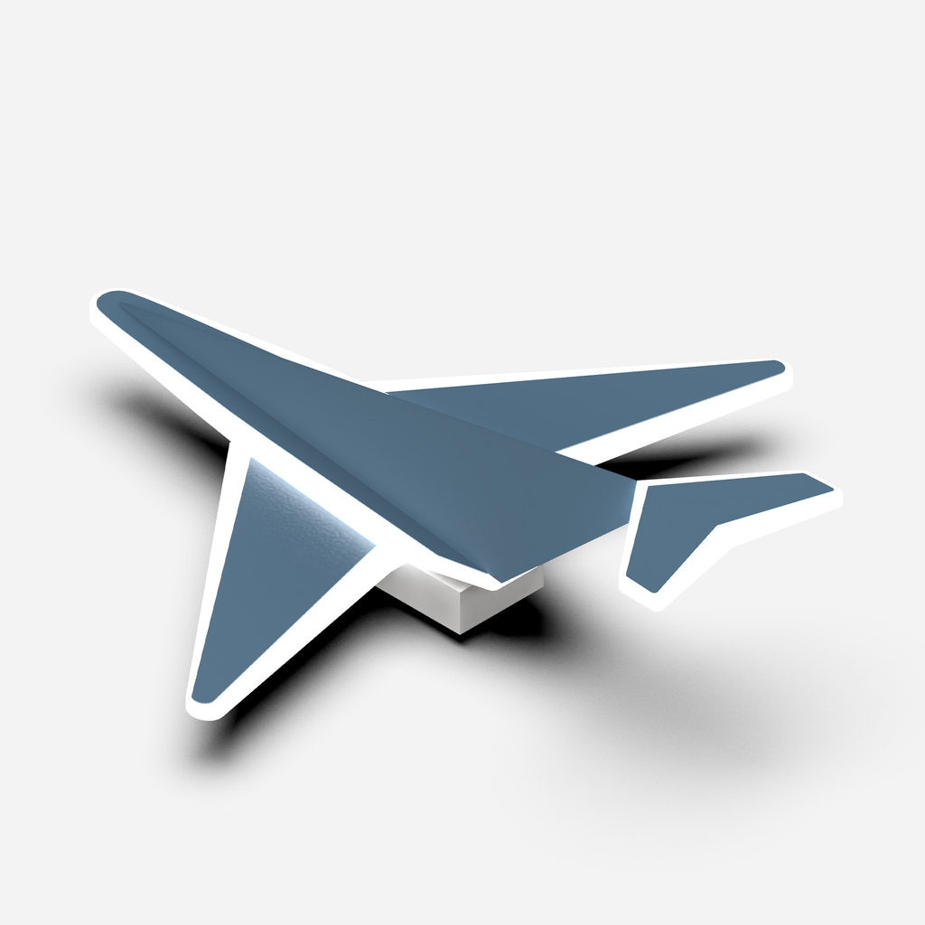 Nástenné LED svietidlo v modrej farbe SKY