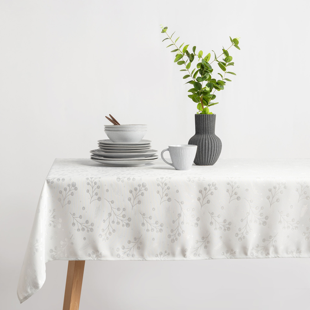 Biely obrus FRIO 140x260 cm