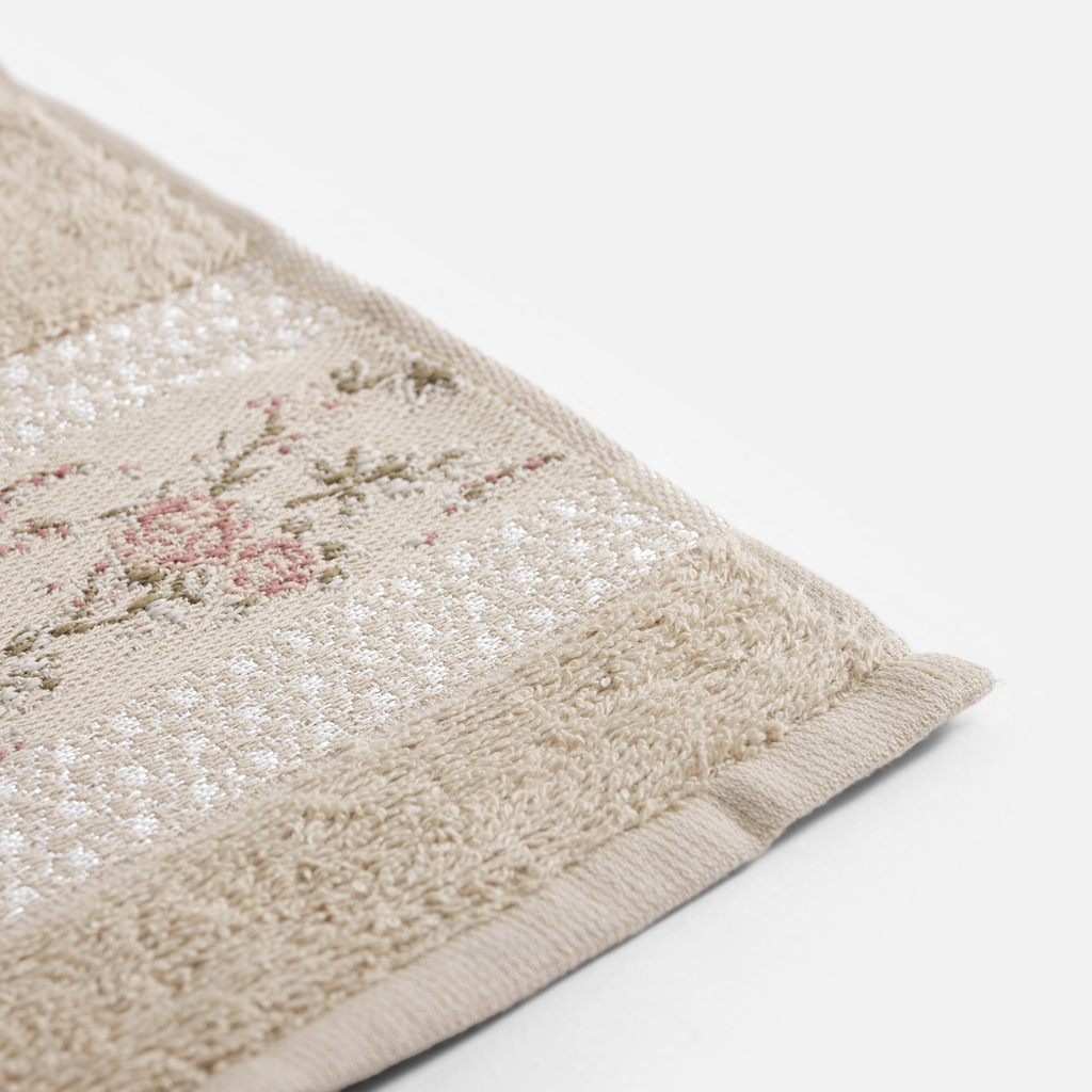 Bavlnený uterák v béžovej farbe PROVENCE 50x90 cm