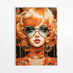 Obraz na plátne RETRO ŽENA I 60x80 cm