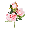 Umelý kvet ružová ruža 85 cm