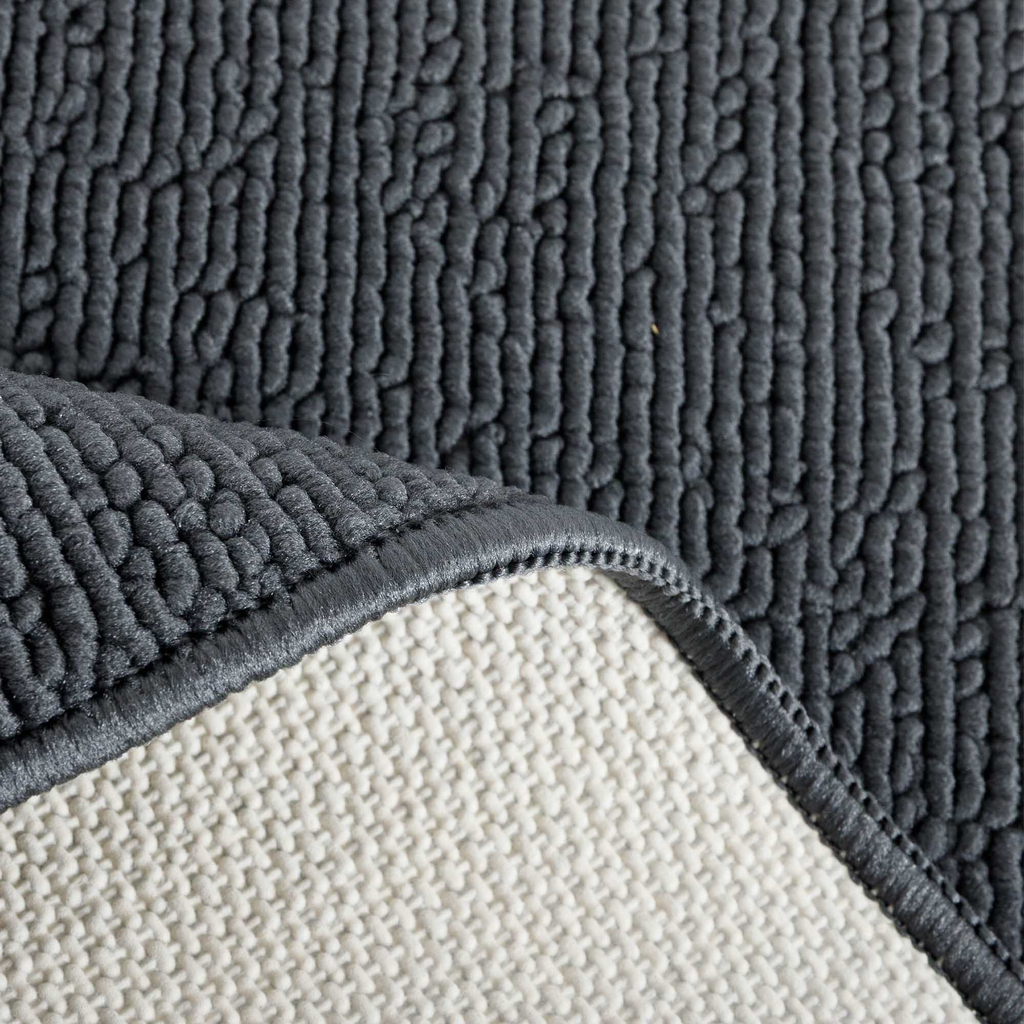 Kúpeľňová predložka BALI, tmavosivá, 40x60 cm