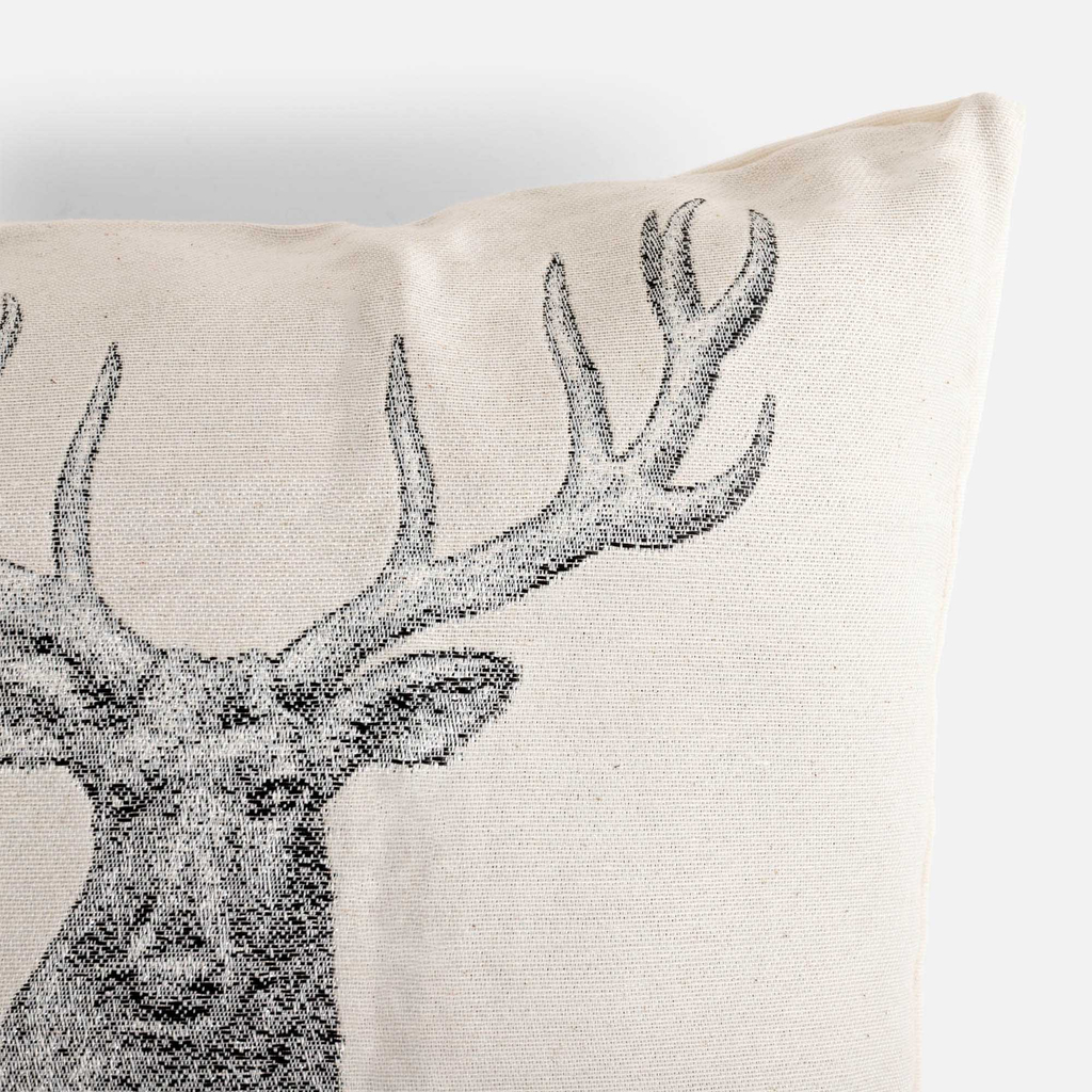 Dekoračná obliečka na vankúš s jeleňom MOLLIE 45x45 cm