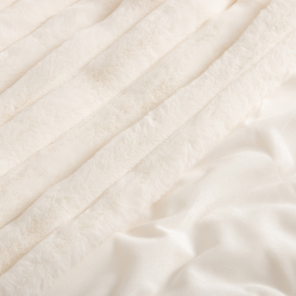 Krémová deka CORDOVA 180x200 cm