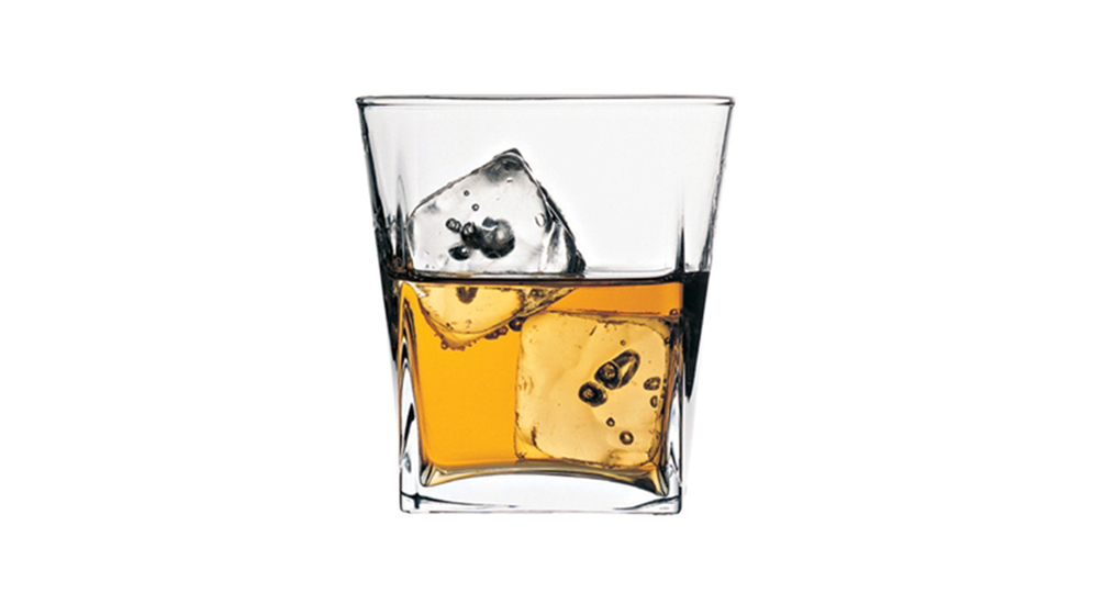 Súprava 6 pohárov na whisky CARRE PASABAHCE 310 ml