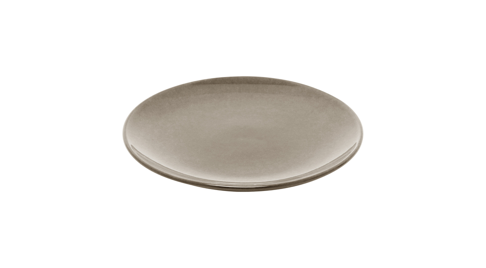 Keramický jedálenský tanier hnedý LUNA 27 cm