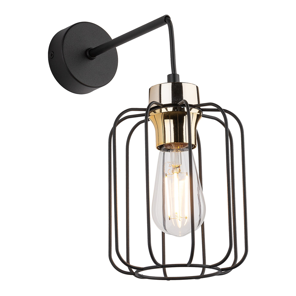 Nástenné svietidlo loft čierne GALAXY NEW