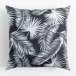 Dekoračný vankúš čierny SAMBA, 45x45 cm