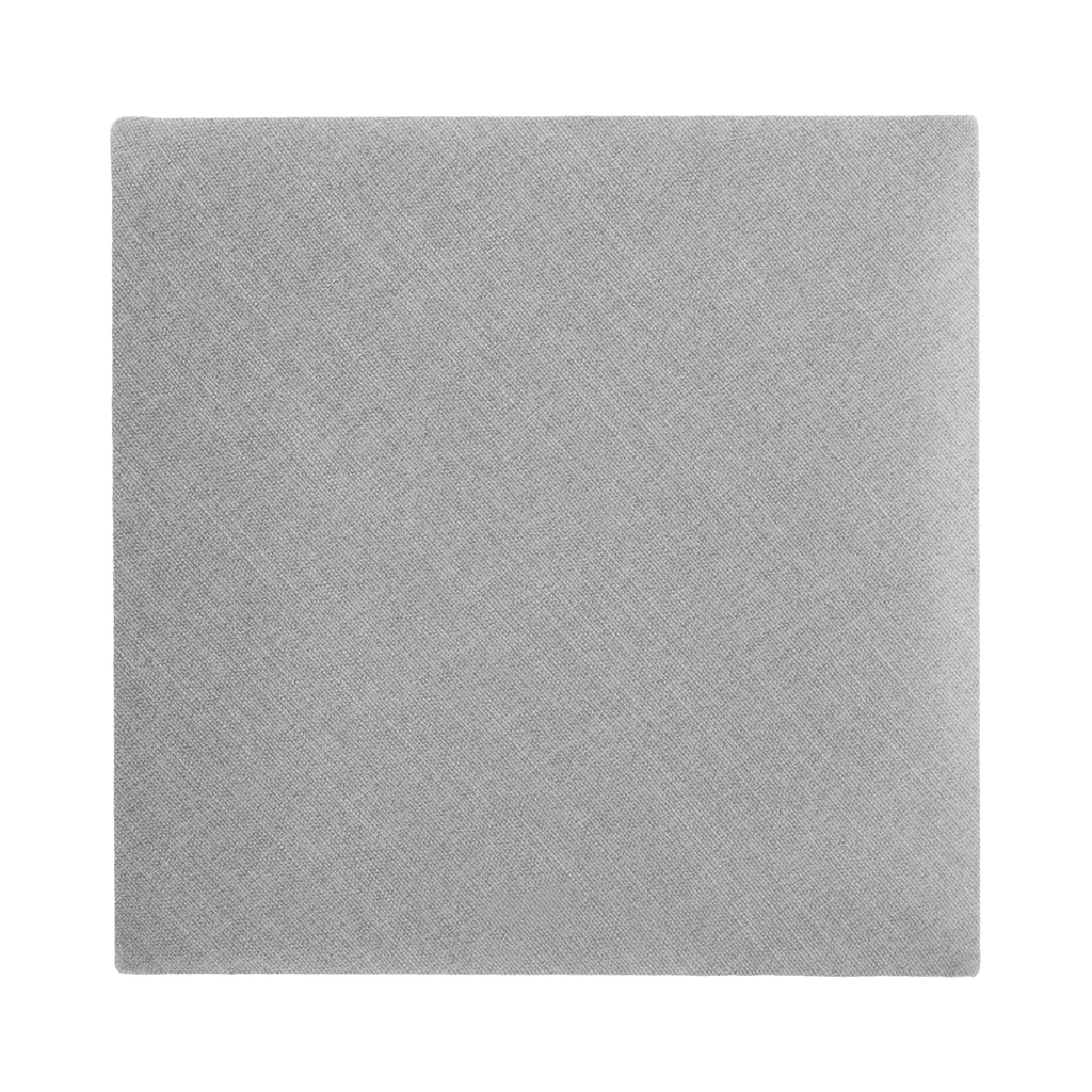 Čalúnený panel FIBI ŠTVOREC 45x45, šedý