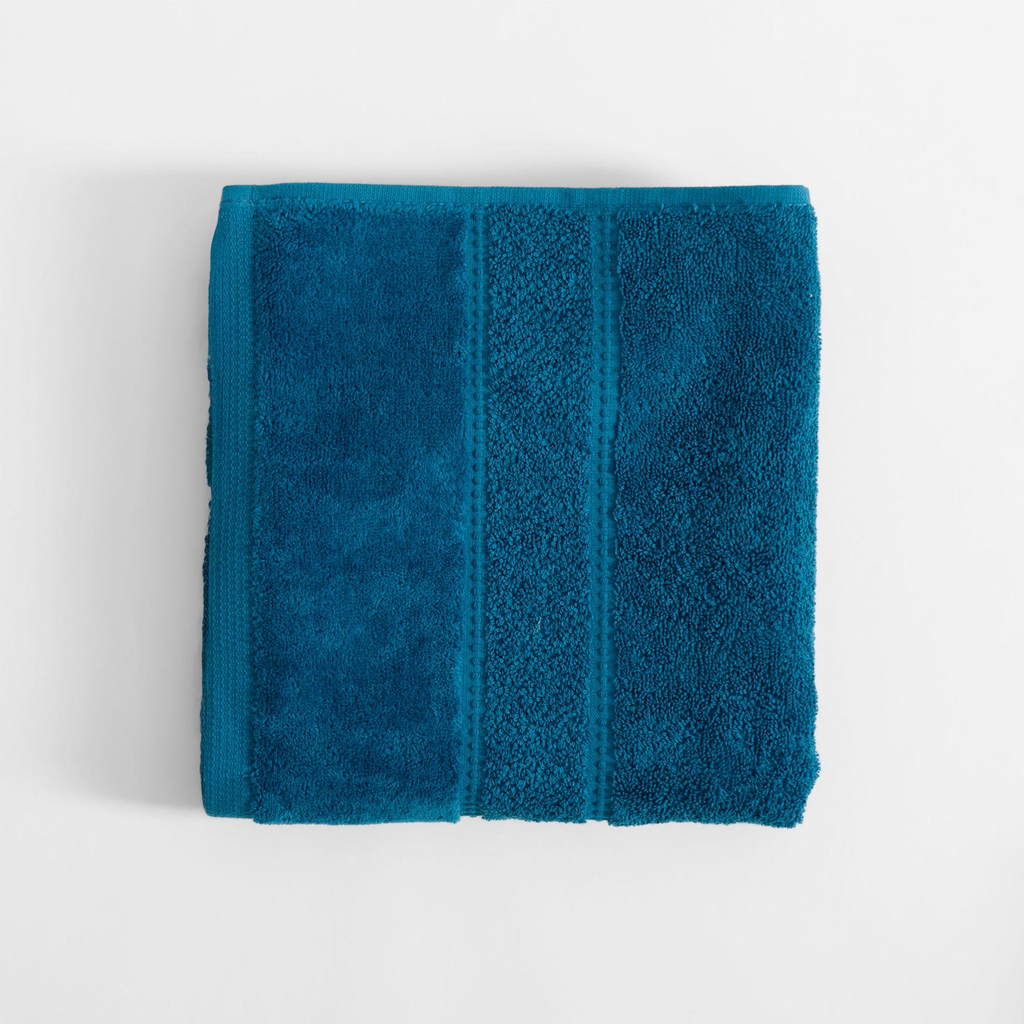 Bavlnený uterák na tvár v morskej farbe MARIO 50x90 cm