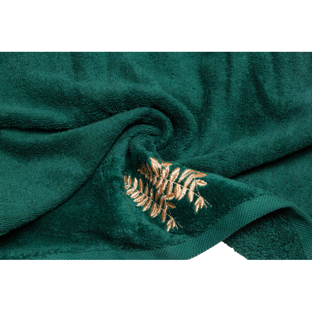 Bavlnený uterák tmavozelený LANNA 70x140 cm