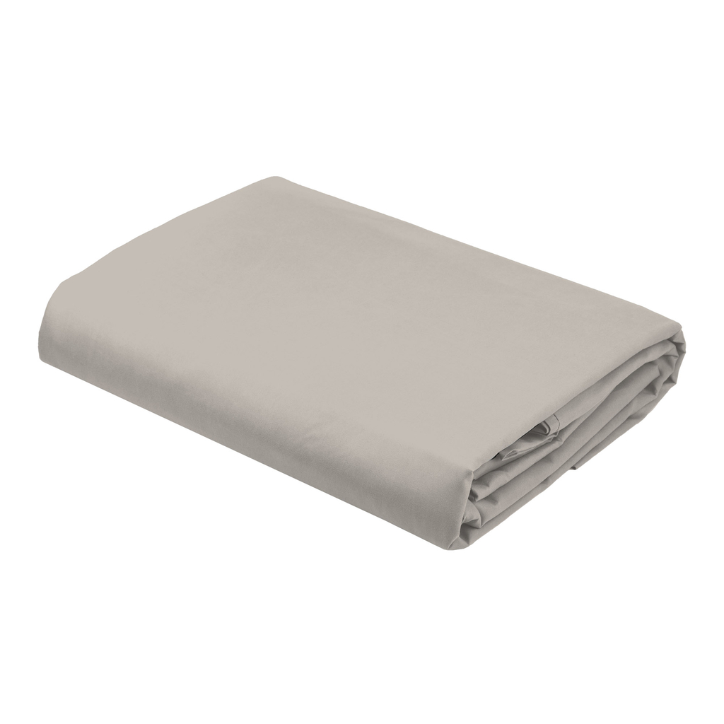 Bavlnené prestieradlo PURE s gumičkou, béžové 220x200 cm