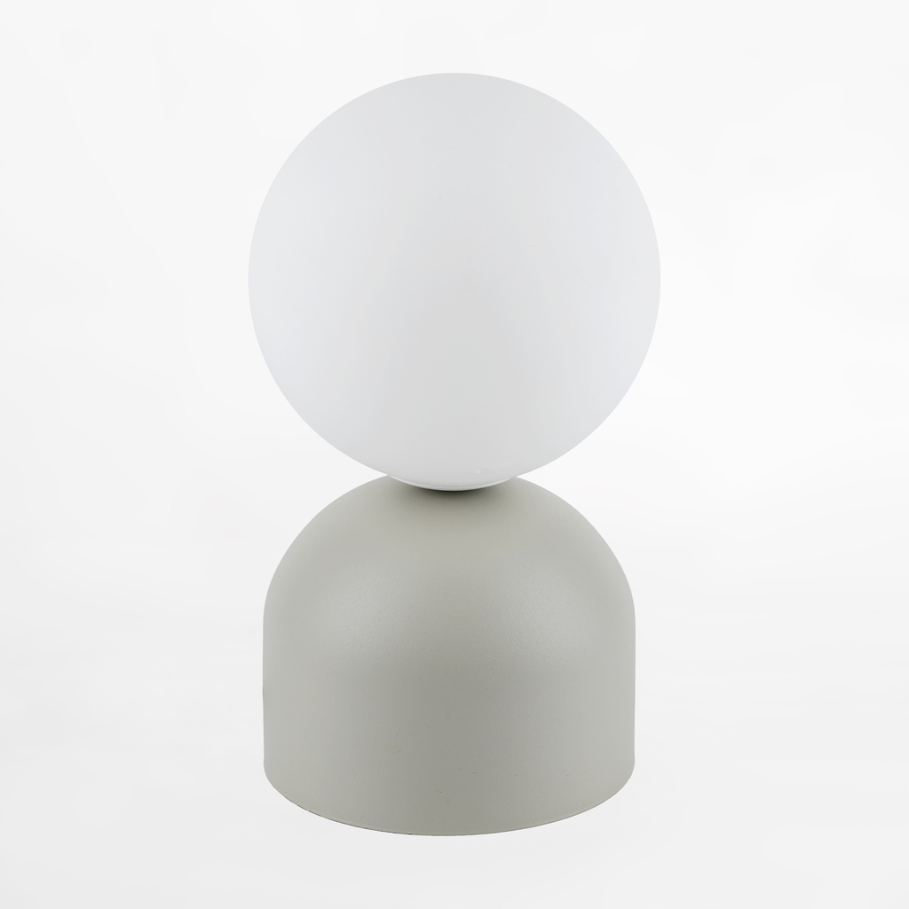 Stolná lampa s béžovým podstavcom MIKI