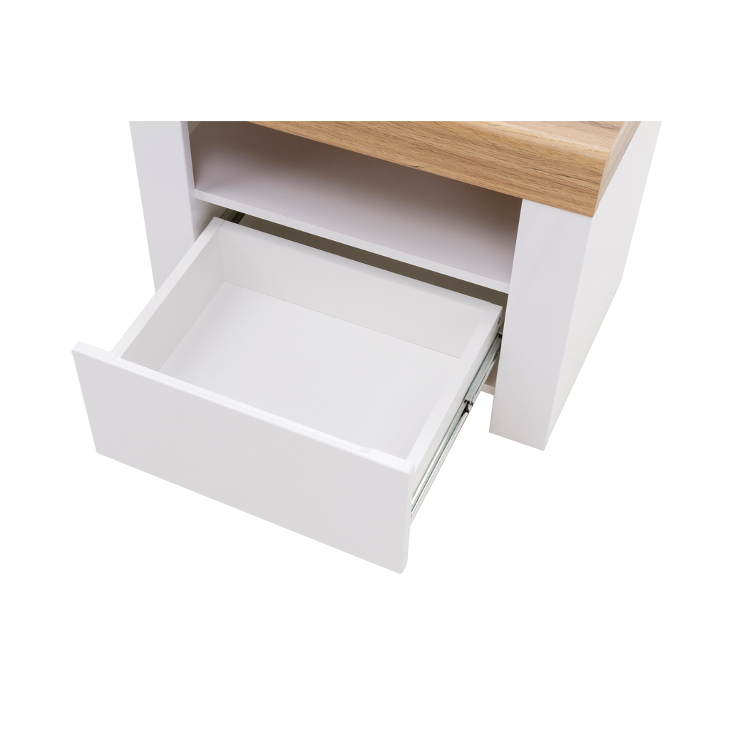 Nočný stolík TAURUS so zásuvkou