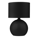 Stolná nočná lampa PALLA, čierna