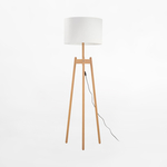 Stojacia lampa biela PEREZ