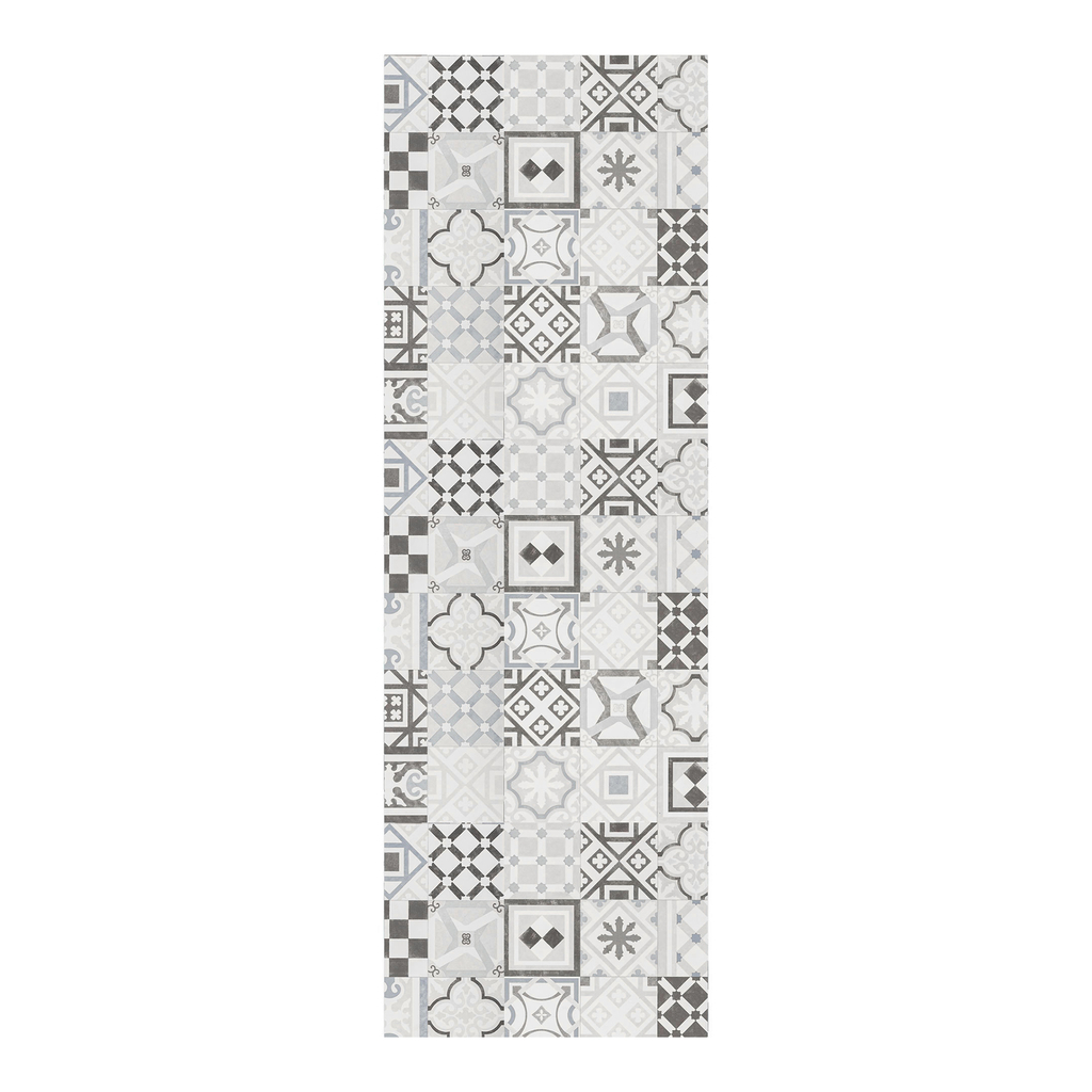 Behúň do kuchyne modrý, s marockým vzorom, 67x200 cm