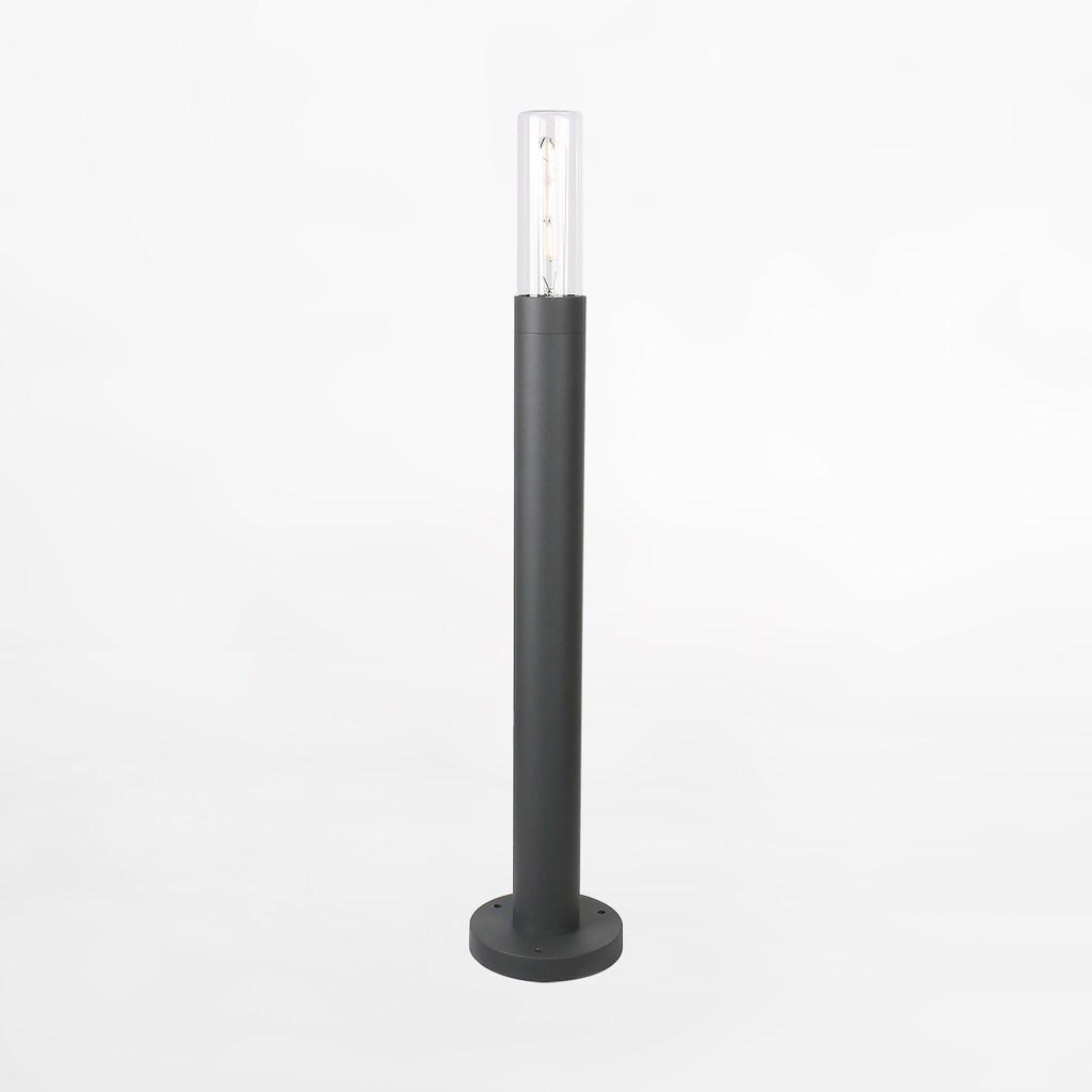 Vonkajšia stojacia lampa IP54 čierna WALLY