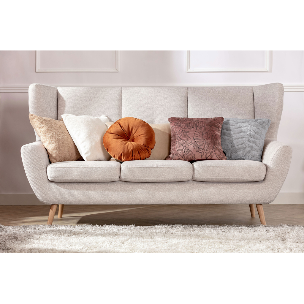 Ozdobná obliečka na vankúš sivá MAISON 45x45cm