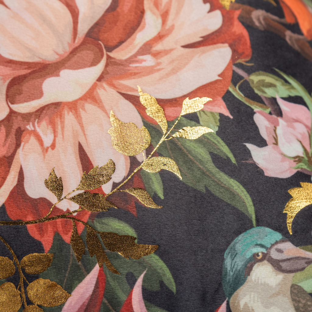 Dekoračná kvetinová obliečka na vankúš ROSARIO 45x45 cm