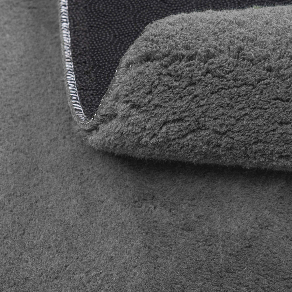 Antracitový koberec PULY BEANS 120x170 cm